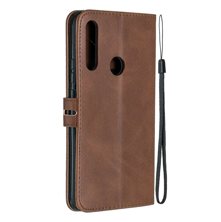 Чехол для Huawei P Smart Z кожаный флип-чехол чехол телефона Psmart 2019 Магнитный