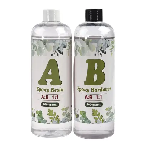 SEVENWELL Эпоксидная смола 1:1 для ювелирных изделий 100г/200г/400г/500г/1000г