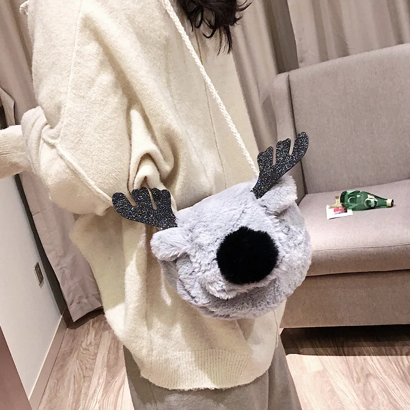 Сумка через плечо с красным носом | Багаж и сумки