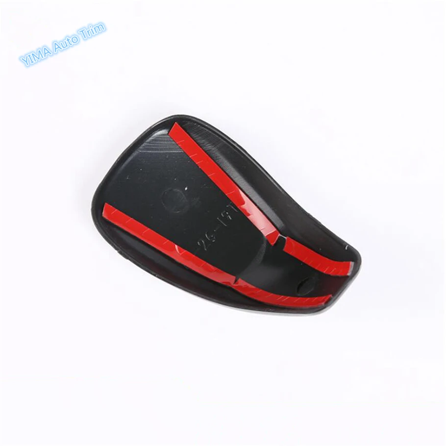 Lapetus Auto Styling Gear Shift Head Knob Decoration Cover Trim Fit For Subaru Forester 2019 - 2022 ABS Carbon Fiber Look | Автомобили и
