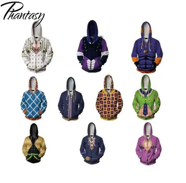 

Phantasy New Autumn Winter Cardigan Hoodies Men Long-Sleeved Fashion Printing Streetwear Loose Plus Size Pullover Casual Hoodies