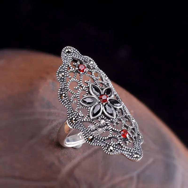 Подлинное Ювелирное кольцо из стерлингового серебра 925 пробы Женские аксессуары