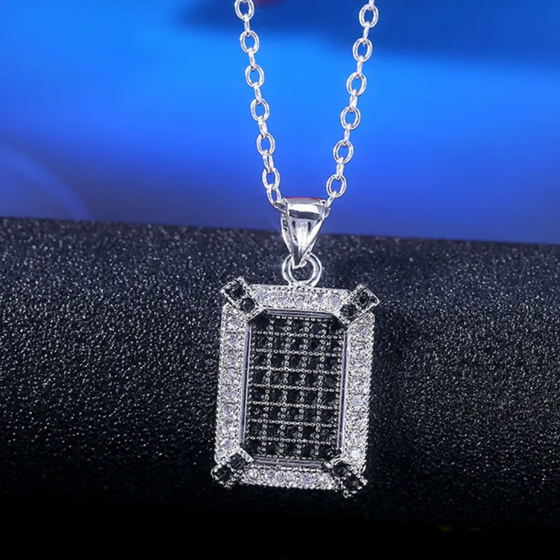 Visisap полный камень в стиле хип хоп Цепочки и ожерелья для Для мужчин роскошный