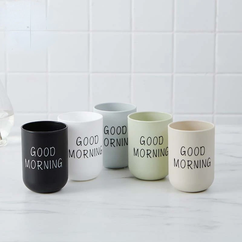 

Nordic Style Water Cups Eco-friendly Brief Durable Cups Multiused Coffee Mugs Milk Tea Drinks Cups Practical Household Drinkware