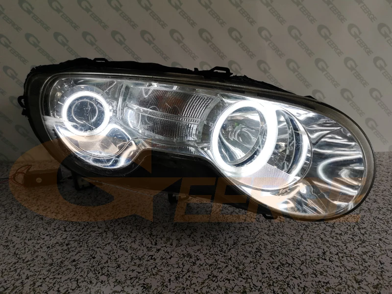 Для Защитные чехлы для сидений, сшитые специально для Roewe 550 мг 550 2008 2009 2010 2011 2012 отлично ангельские глазки Ультра яркое освещение CCFL ангельские глазки комплект Halo Кольцо
