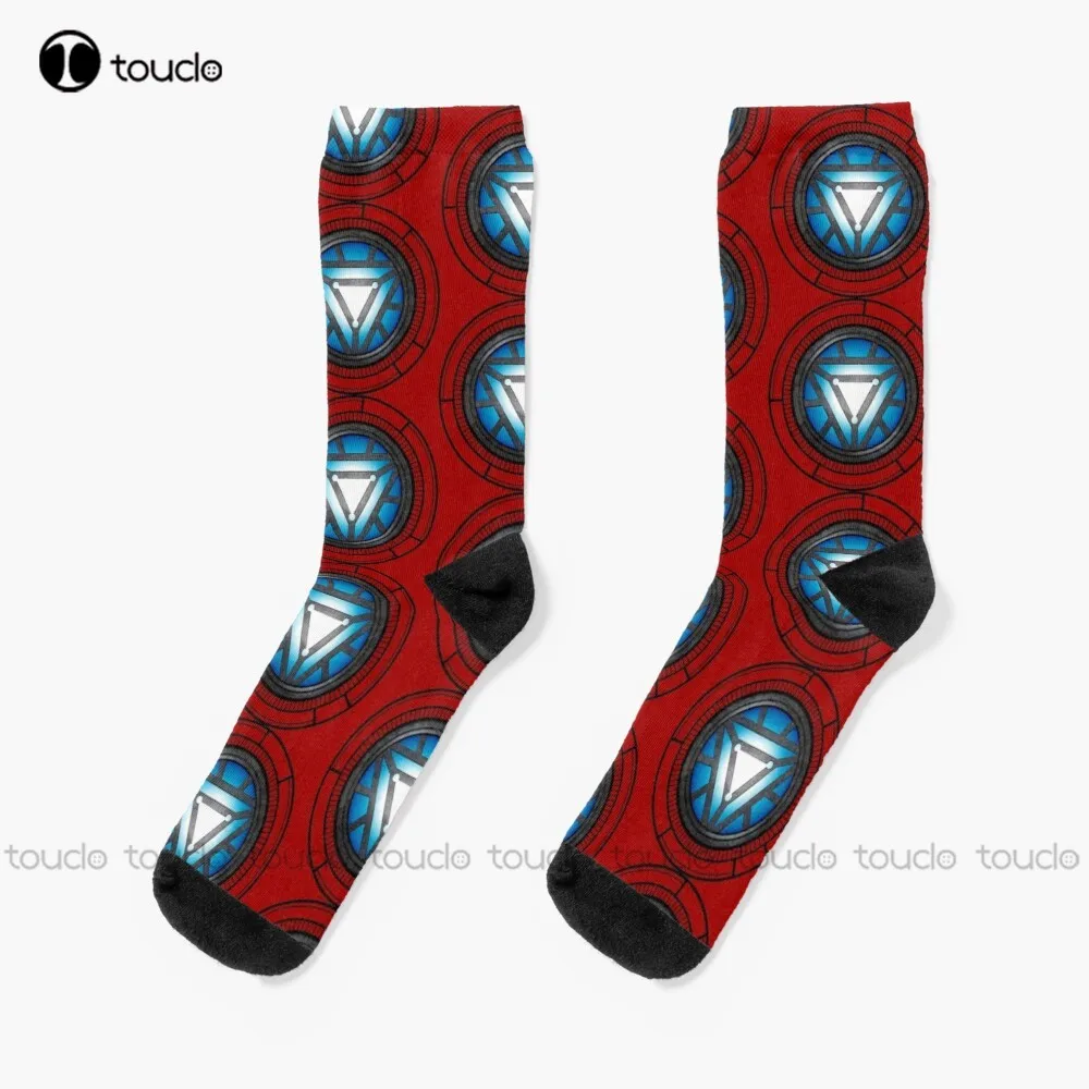 

The Arc Reactor Socks Socks Men Christmas New Year Gift 360° Digital Print Personalized Custom Unisex Adult Teen Youth Socks