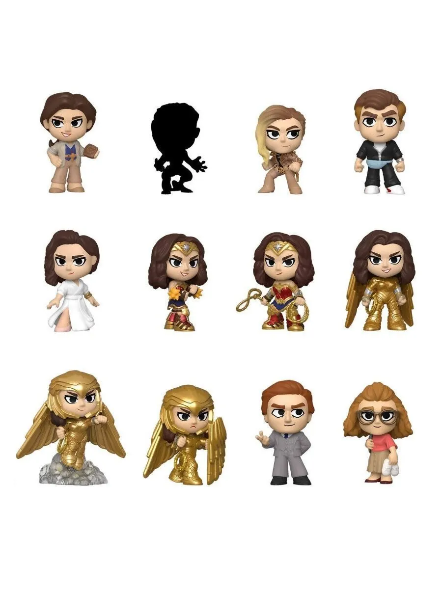 Фигурка Funko Mystery Minis: Wonder Woman 84: 12PC PDQ 47112 (1 случайная фигурка)
