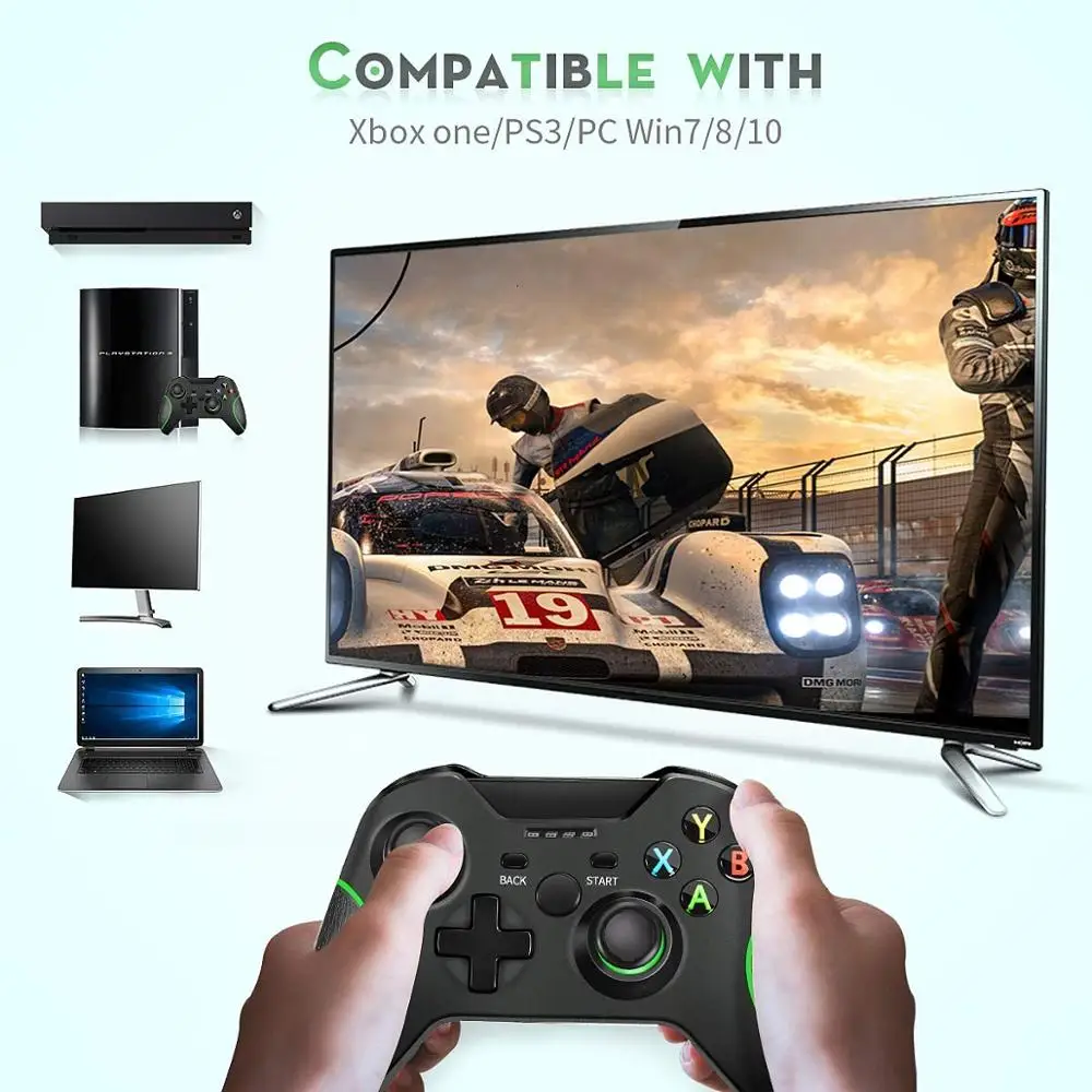 2 4G беспроводные геймпады контроллер для Xbox One консоль ПК Android геймпад смартфона