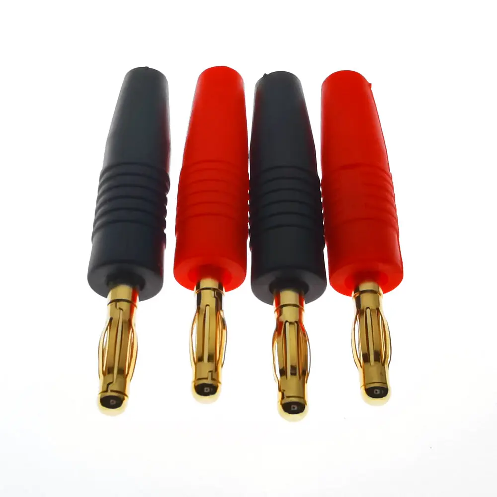 4 шт. позолоченные штекеры мм для музыкальных колонок | Электроника