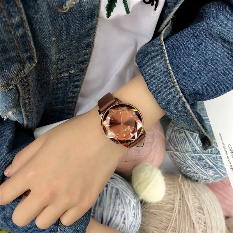 Аналоговые кварцевые часы для женщин женские подарок 2018 лидер продаж|Женские