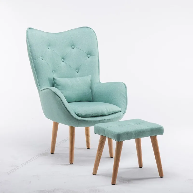 Скандинавский диван стул простой современный гостиная ленивый спальня милая