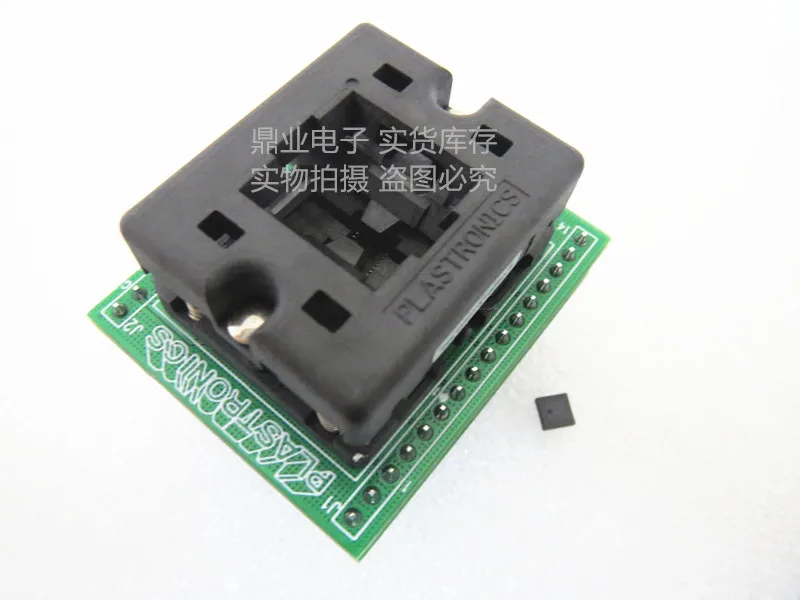 Opentop STM32F103 QFN28 4*4mm pitch 0.5mm IC Burning seat Adapter testing seat Test Socket test bench