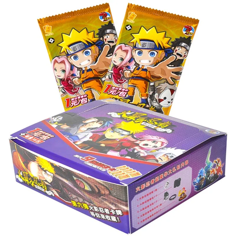 Naipes-Cartas de papel de cartas para ni&ntilde;os, juego de cartas de un juego, perif&eacute;rico de anim&eacute;, colecci&oacute;n de personajes, regalo para chico-3