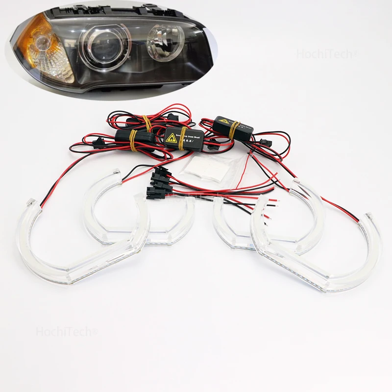 

Ультраяркие светодиодные кольца «глаза ангела» для BMW E83 X3 2003 2004 2005 2006 2007 2008 2009 DTM M4