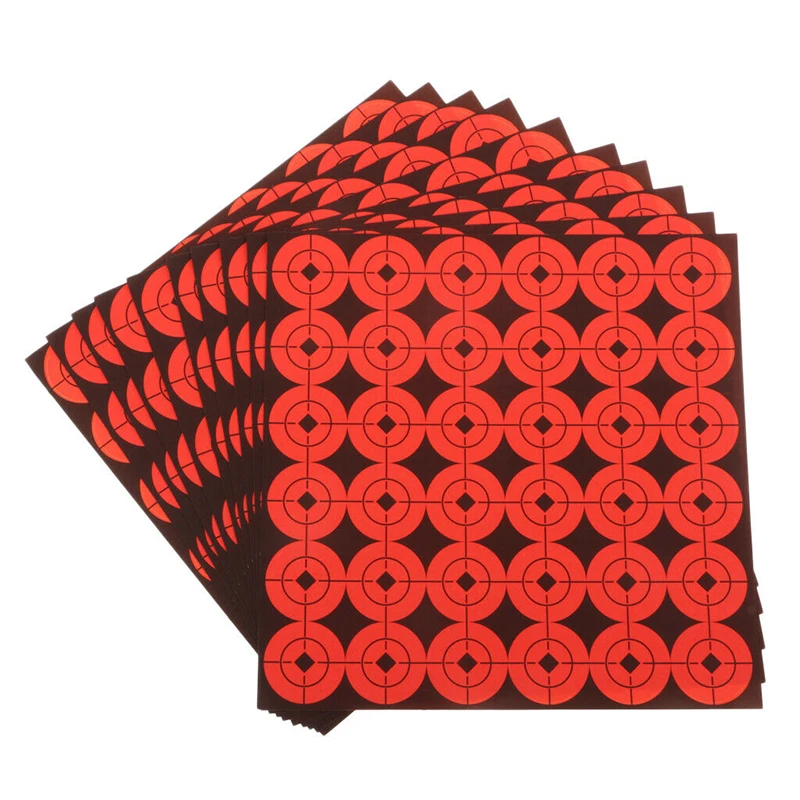 

360 Pieces Self Outdoor Adhesive Shooting Hunting Targets Stickers2.5CM, For Long &Short Distance Shooting Paintball Accessories