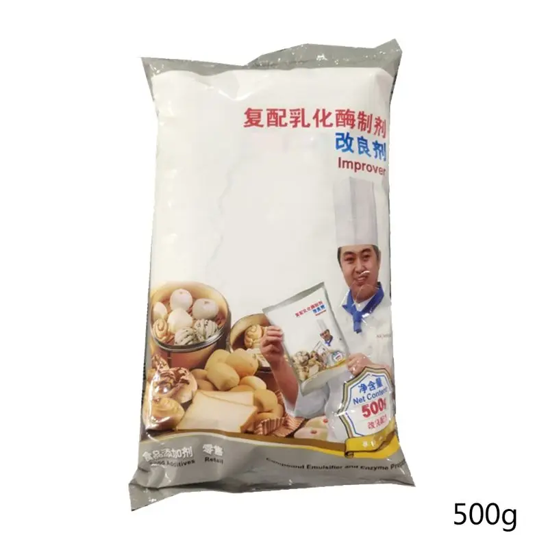 

500g Multipurpose Bread Improver Dry Yeast Companion Bulking Agent Kitchen Baking Supplies Compound Emulsifying Enzyme for