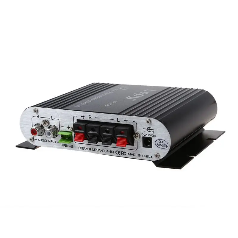 LEPY 200 Вт 12 в Hi Fi усилитель стерео для авто мотоцикла радио MP3|Операционные