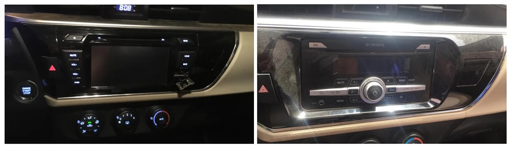 SINOSMART Android 9,0 4G ram 8 ядерный процессор автомобильный DVD gps навигационный плеер радио для Toyota Corolla Ближний Восток версия