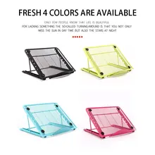 Portable Laptop Stand Metal Foldable Notebook Support Laptop Base Macbook Pro Holder Adjustable Bracket Computer Accessories