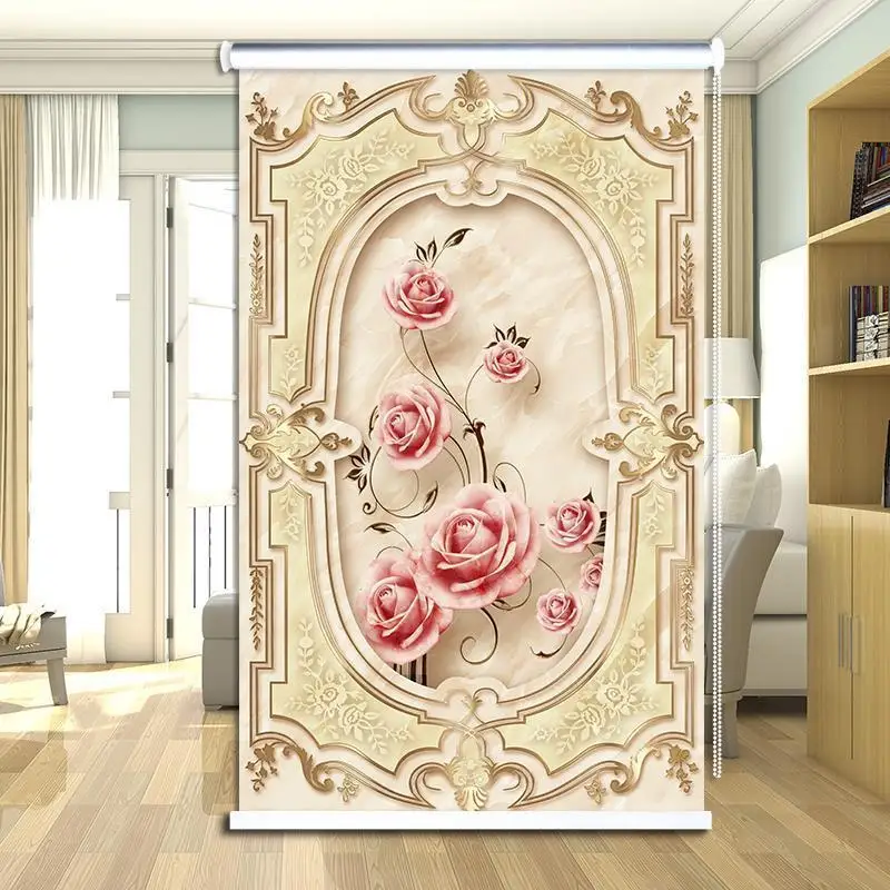 Свадебные Декоративные жалюзи вертикальные рулонные магазины оконные