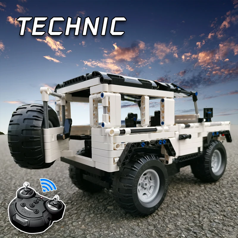 2019 Technic Series 2 4G дистанционный Радиоуправляемый автомобиль Moc строительные блоки