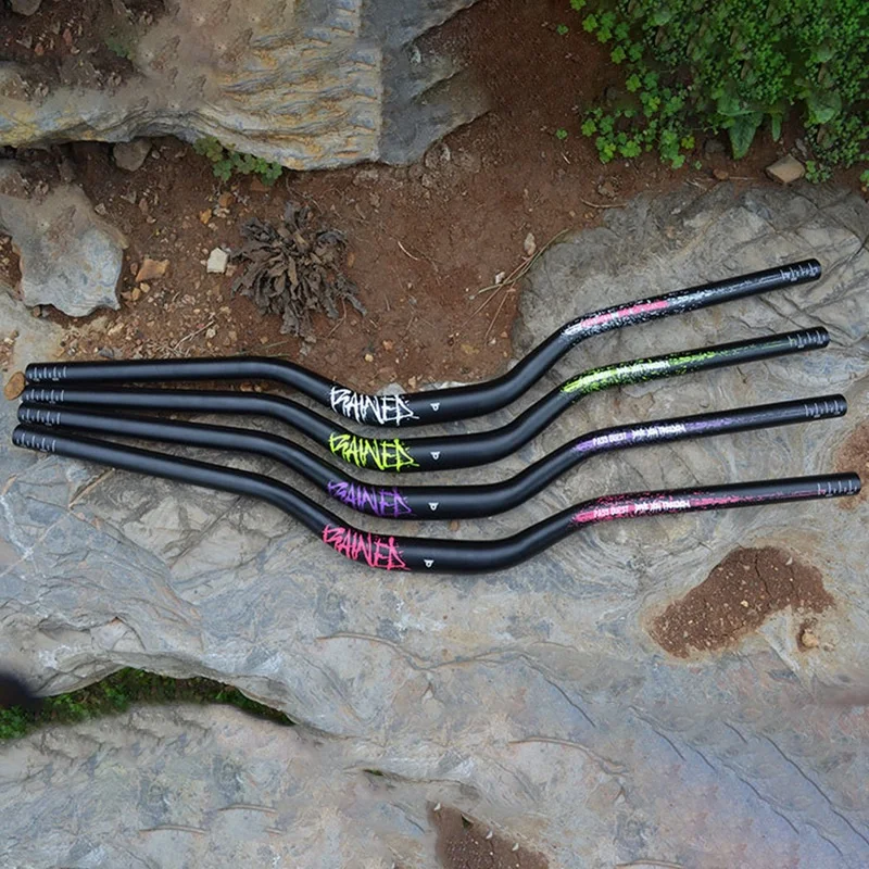 

2x PASS QUEST Bicycle Handlebar MTB Handlebar Aluminum Alloy 31.8X750MM Black Pink & Black Purple