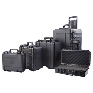 protection box equipment tools storage box plastic pp alloy equipment safety rod case bag shockproof waterproof with foam free global shipping