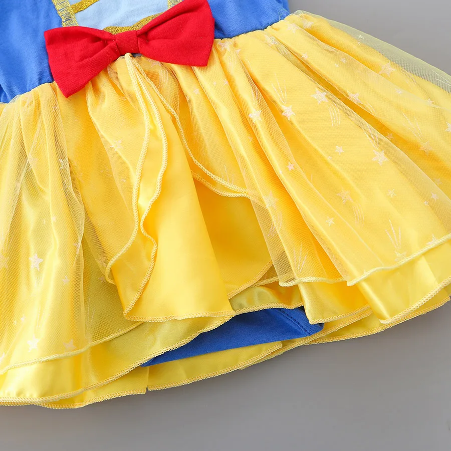 Костюм для новорожденных принцесс Русалка колокольчик Анна Золушка детские