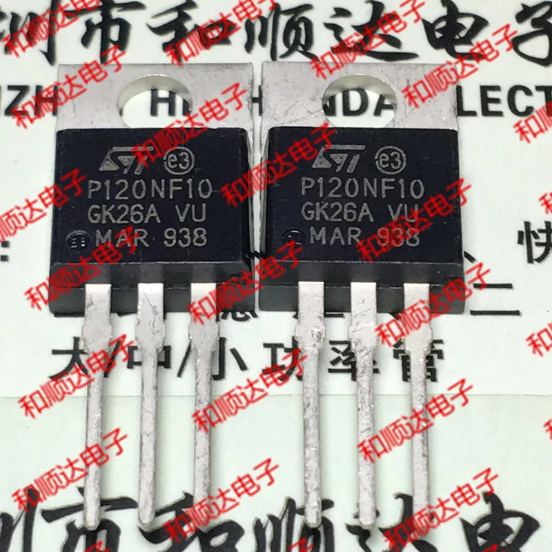 

Original New / 5pcs / STP120NF10 P120NF10 TO-220