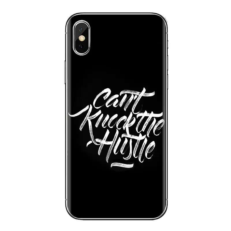 Не могу стучать hustle Art Quote TPU Прозрачный чехол для iPod Touch Apple iPhone 4 4s 5 5S SE 5C 6 6S 7 8 X XR XS