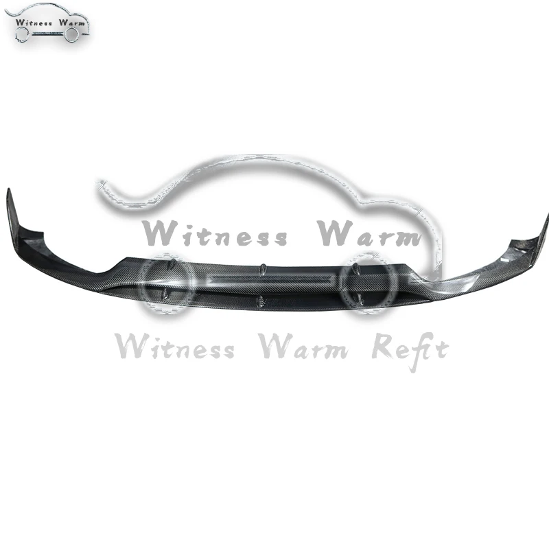 Для Mercedes-Benz c Class W205 C200 C300 2014-2018 передний бампер из углеродного волокна