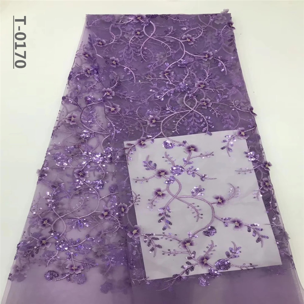 Новейшие розовые африканские сухие кружевные ткани 2019 Высококачественная