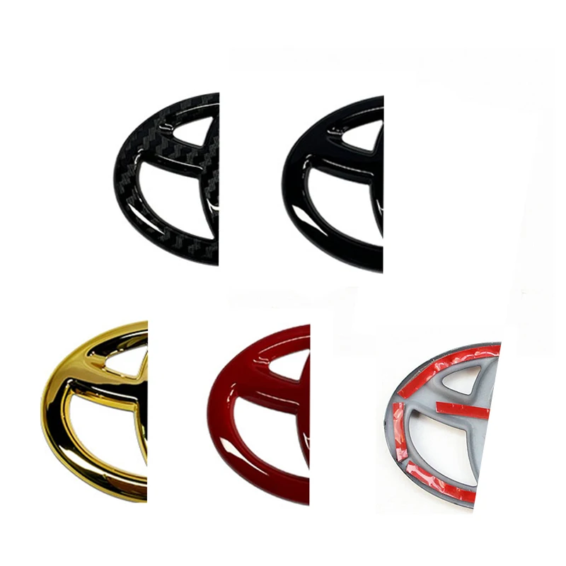 Автомобильный значок из АБС-пластика эмблема рулевого колеса Наклейка для Toyota