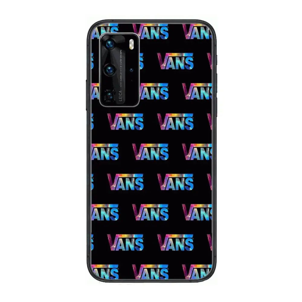 

V-VANS Phone Case For Huawei P 40 30 20 10 9 8 Lite E Pro Plus Black Etui Coque Painting Hoesjes comic fashion