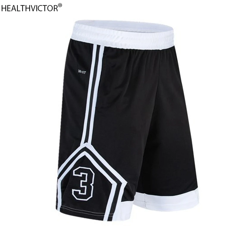 Шорты мужские в полоску дышащие повседневные баскетбольные до колена с