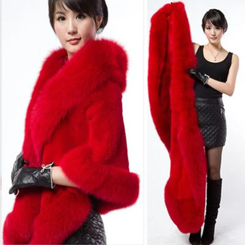 Женская куртка Осень зима новый стиль свободная накидка Qiu Dong пальто имитация - Фото №1