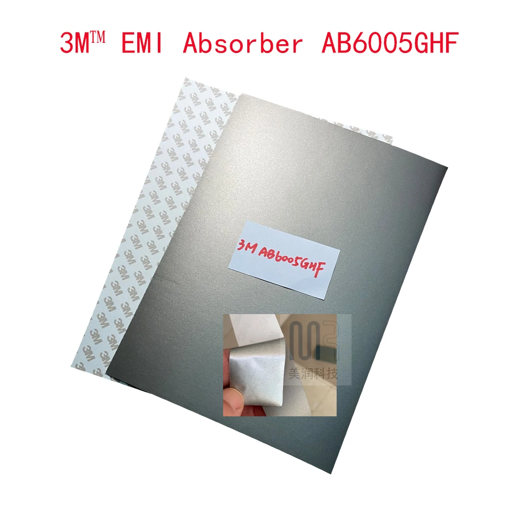 3M™ EMI Поглотитель AB5100HF AB6005GHFSHF Материал поглощения ЭМИ Антиметаллическое вмешательство UHF RFID материал Незаметно поглощает.