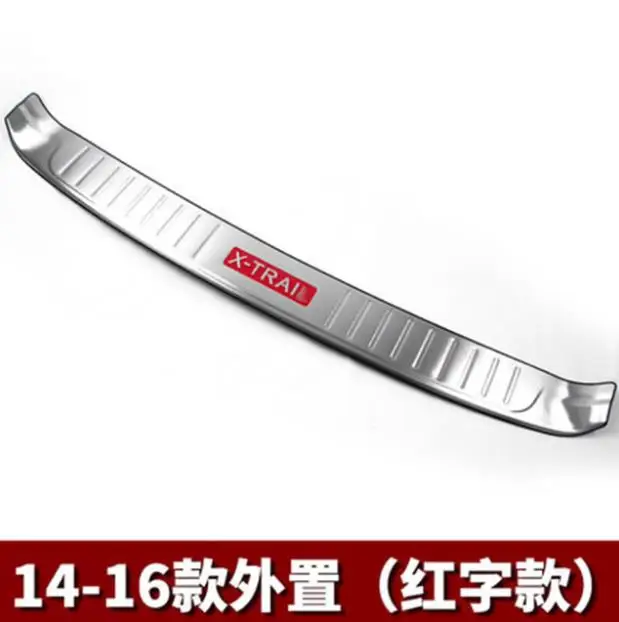 Изгой из нержавеющей стали Задний бампер протектор Подоконник багажник Накладка