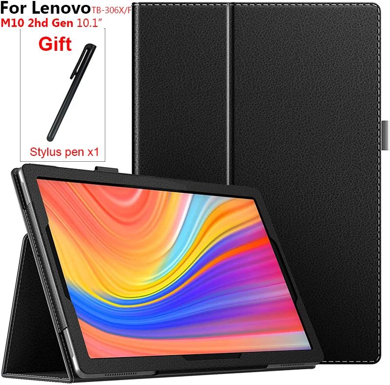 

Чехол для Lenovo YOGA Tab M10 HD (2nd Gen) TB-X306F/TB-X306X 10,1 дюймов, чехол из ПУ кожи с Авто Режим сна/Пробуждение подходит Lenovo Смарт Tab M10 2hd gen