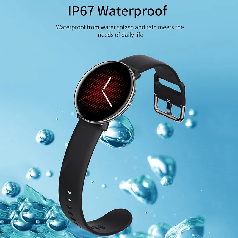

2020 New Smart Watch with Body Temperature Measure Sport Fitness Watches IP67 Waterproof Heart Rate Sleep Monitoring Smart band