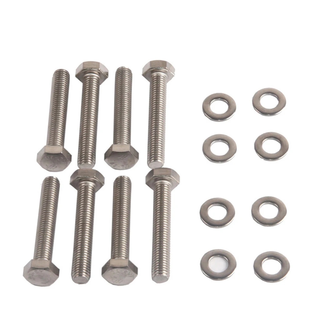 F250 350 Bolt Kit Exhaust Manifold Mini Stainless Steel Auto Easy Install Car Repair Durable For Ford 7.3 L Powerstroke Diesell |