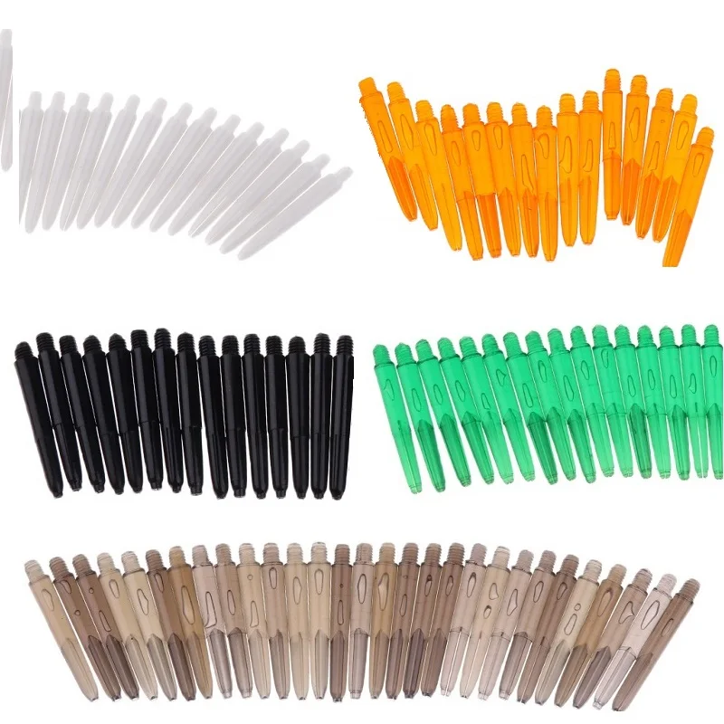 

MagiDeal 30 Pcs 35mm 2BA Thread Plastic Re-Grooved Dart Stems Shafts 6 Colors to Choose 2BA Stems Aluminum Dart Shafts