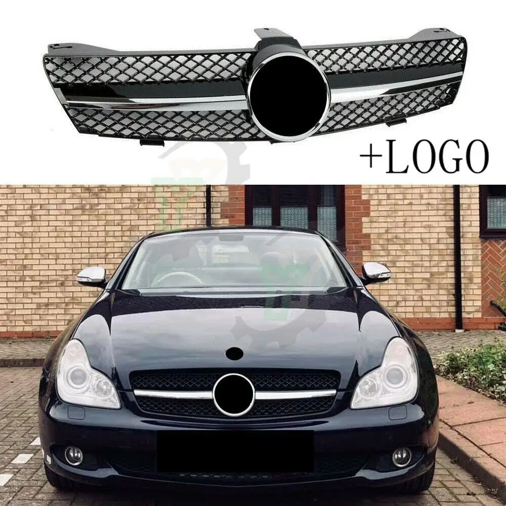 Автомобильный аксессуар верхняя решетка переднего бампера гоночный гриль для