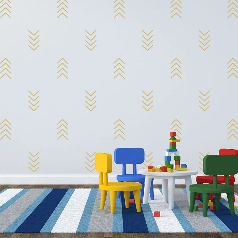 

100pcs/set Creatives Combination Wall Stickers Funnys Little Arrows Shape Stickers for Living Room Bedroom Decor DC156