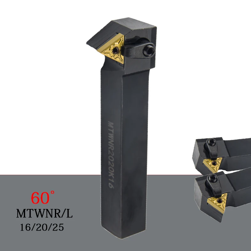 

CNC Lathe Machine MTWNR MTWNL MTWNR1616 MTWNR1616H16 MTWNR2020K16 MTWNR2525M16 External Turning Tool Holder Set Tool Shank Bar