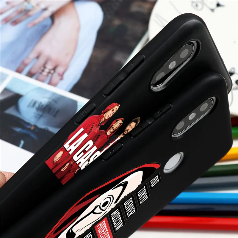 spain tv money heist house paper case for infinix hot 10 lite 8 9 play case soft funda infinix note 10 7 zero 8 smart 5 4 cases free global shipping