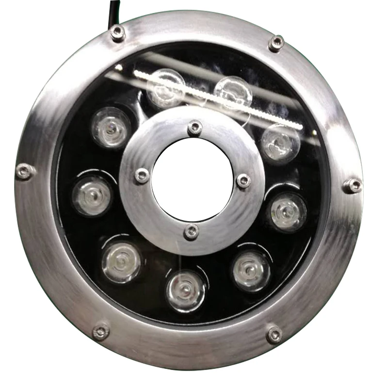 Светодиодный светильник для фонтана из нержавеющей стали аксессуары бассейнов