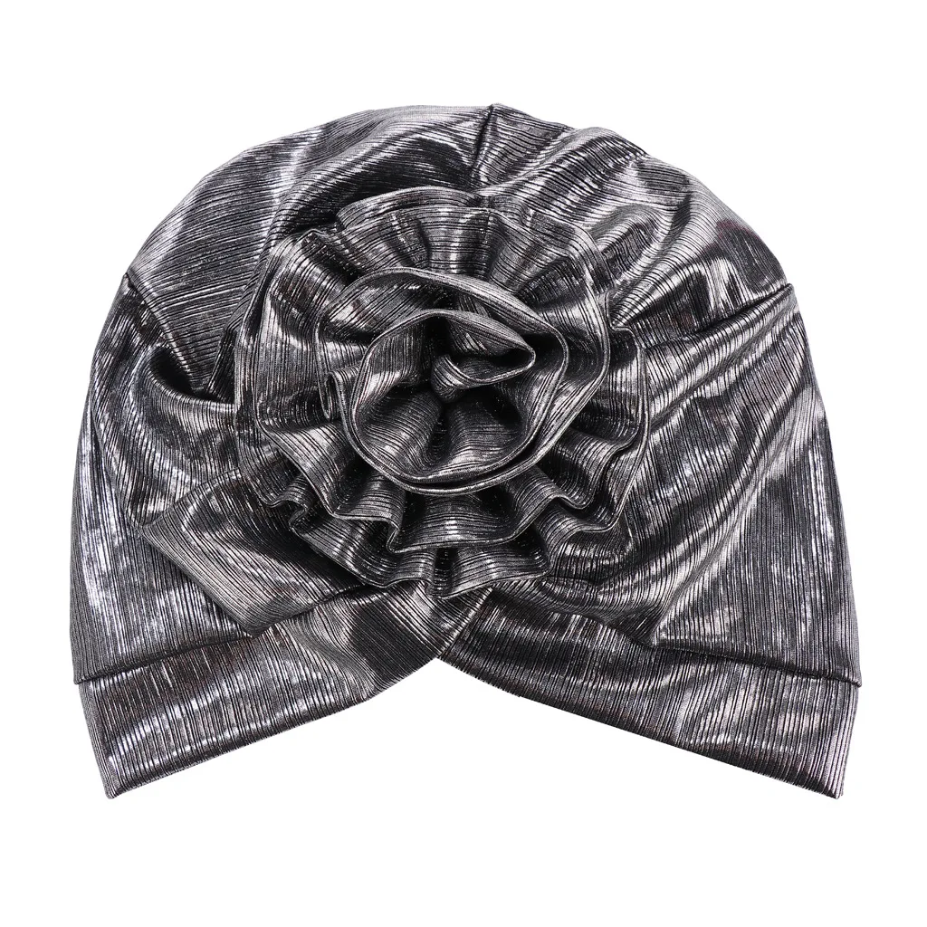 

New bright silk forehead one flower European and American fashion decorative headband hat forehead cross headtie