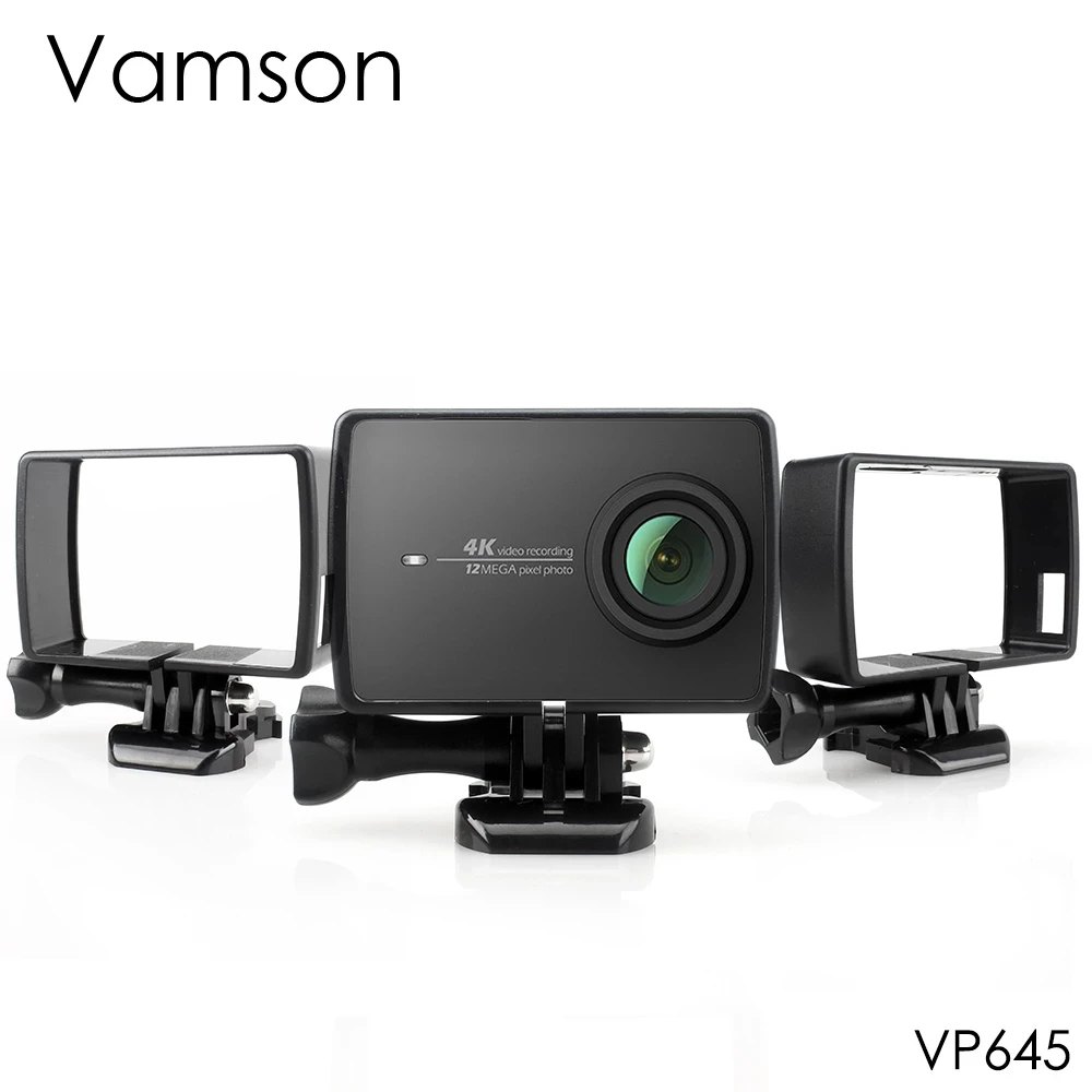 Водонепроницаемый чехол Vamson для экшн-камеры xiaomi yi 4K Lite 60 м | Электроника
