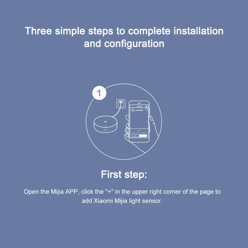 

Xiaomi Mijia Smart Home Light Sensor Zigbee 3.0 Light Detection Waterproof Light Works With Mijia With Smart Multi-mode Gateway